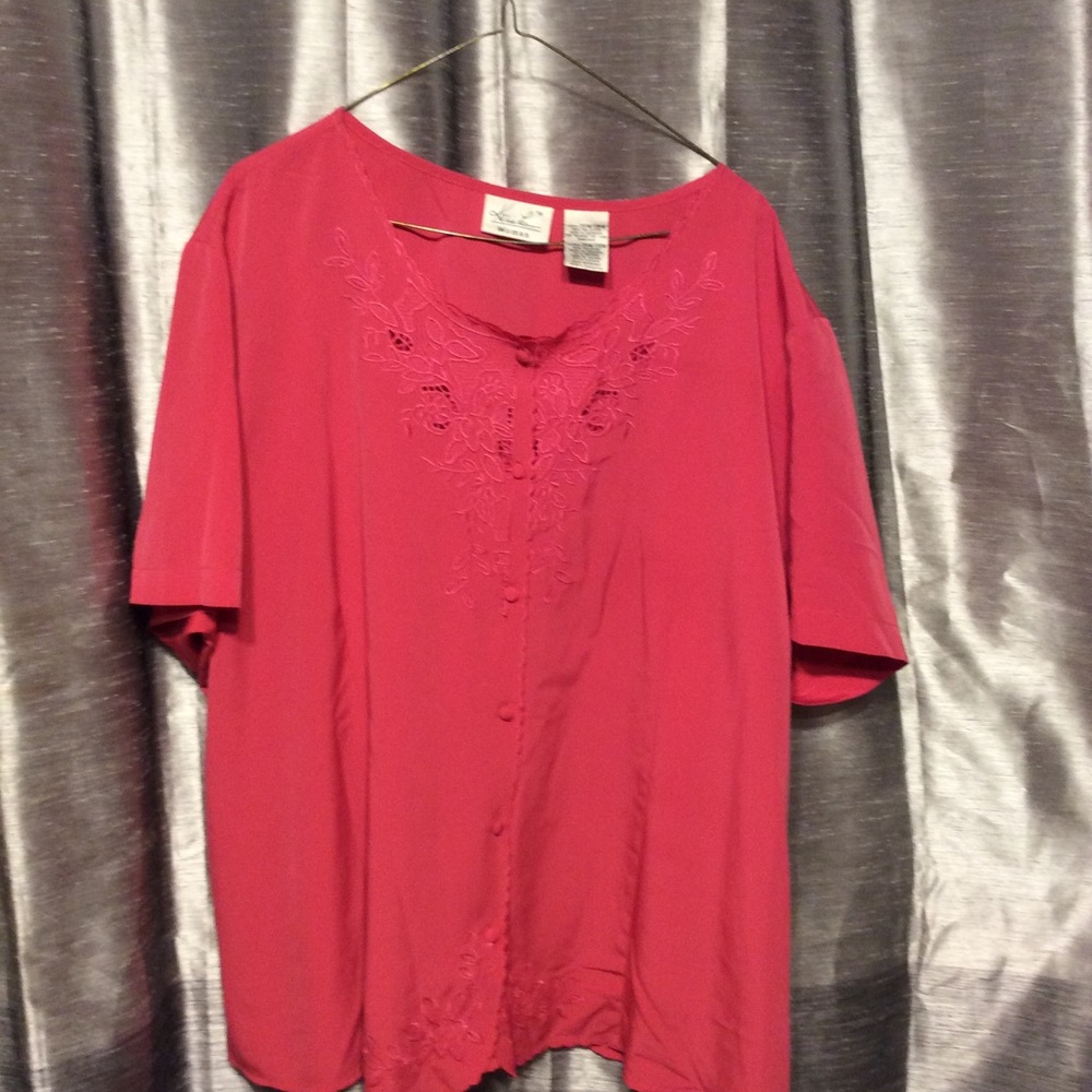 Bright Colorful Kathie Lee Woman Top